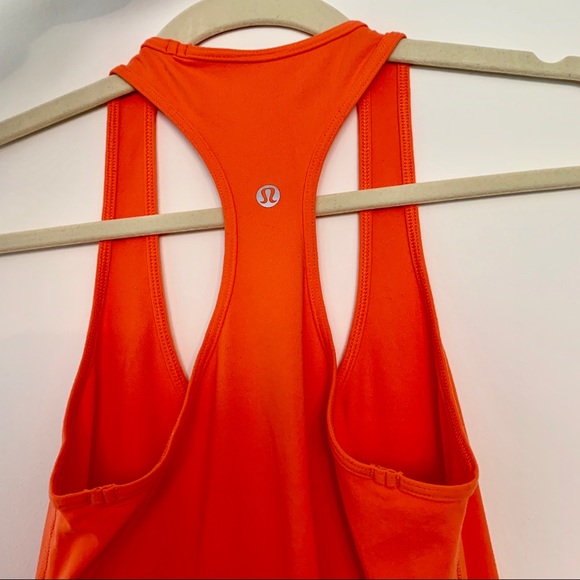 Lululemon Cool Racerback Tank - Orange - Picture 3 of 4